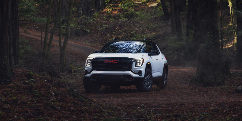 2026 GMC Terrain parked on a city street in Poughkeepsie NY