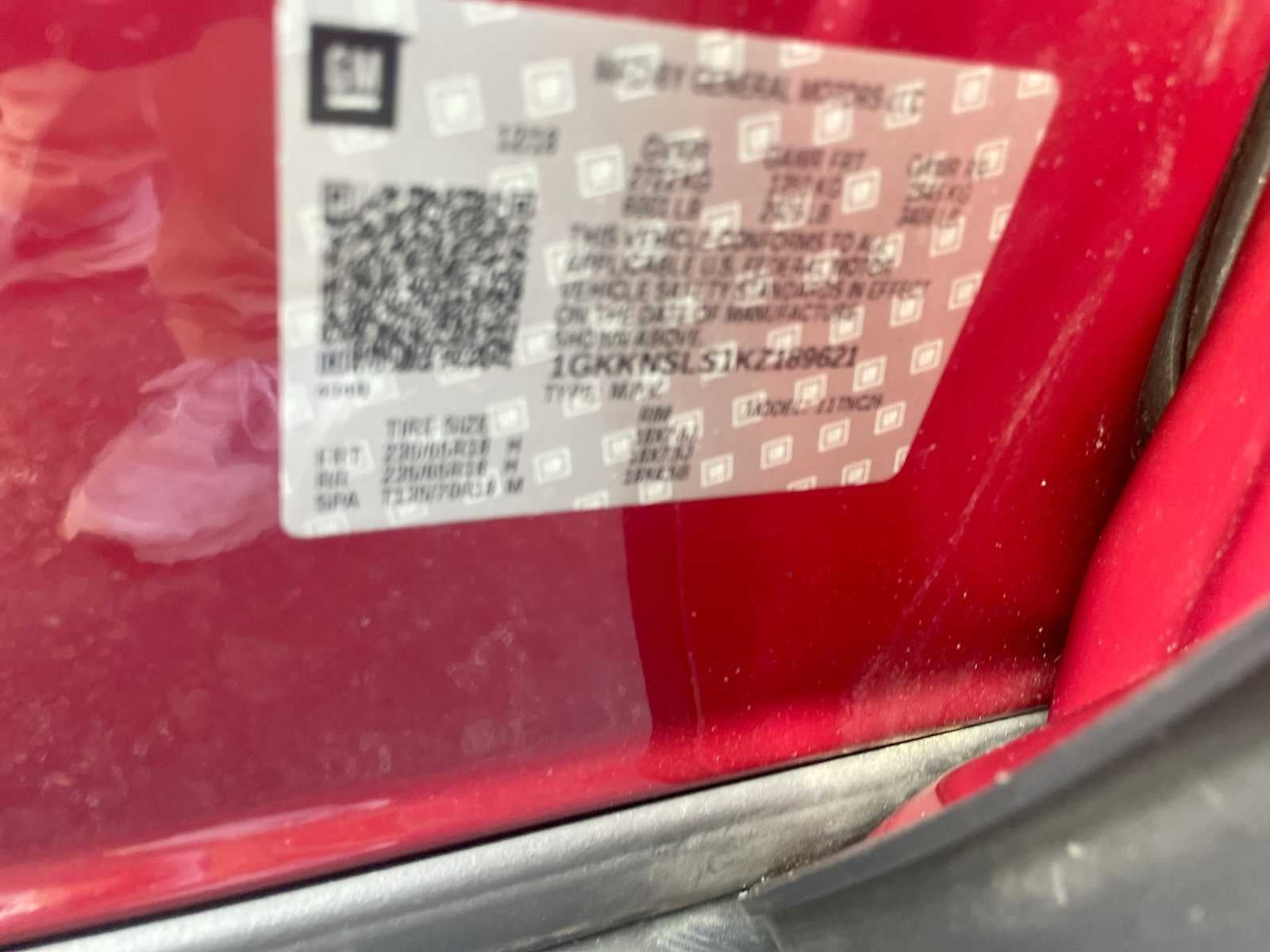 2019 GMC Acadia SLE