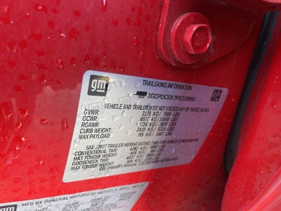 2023 Chevrolet Silverado 1500 Custom Trail Boss