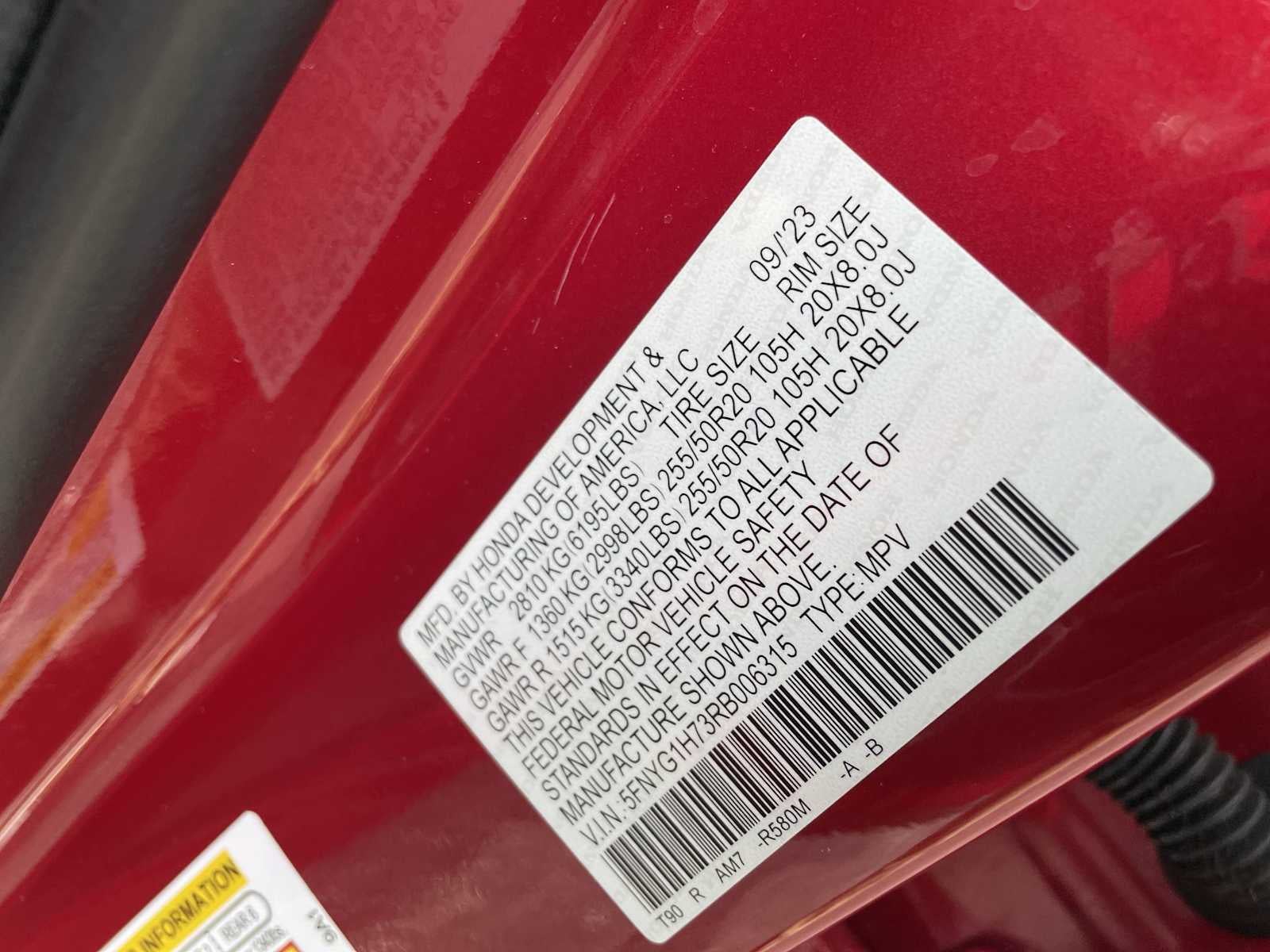 2024 Honda Pilot Touring