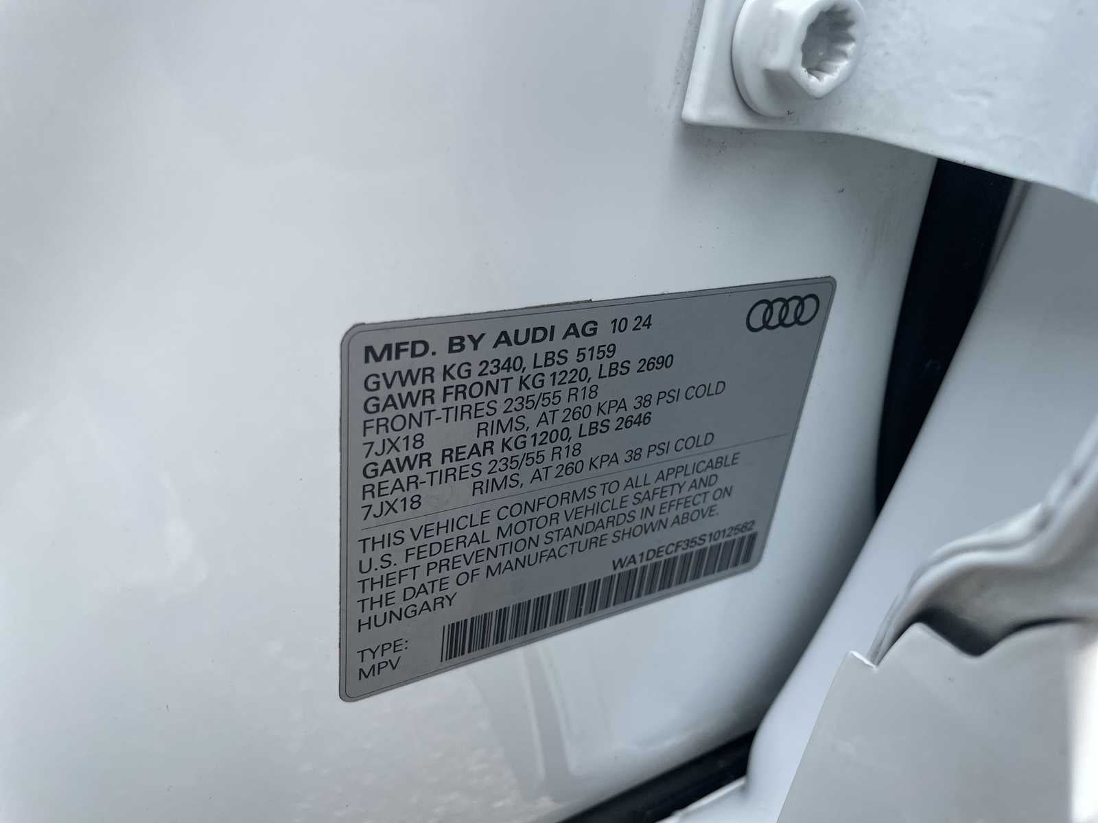 2025 Audi Q3 S line Premium