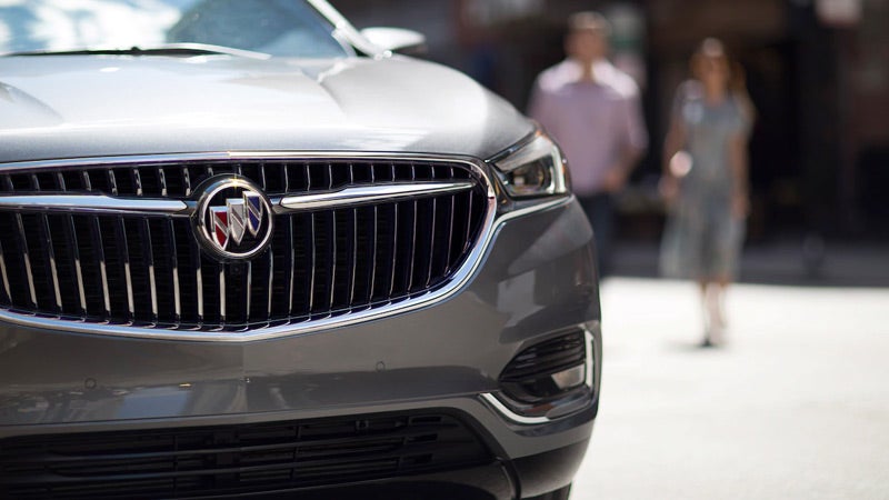 Front left angle Enclave car