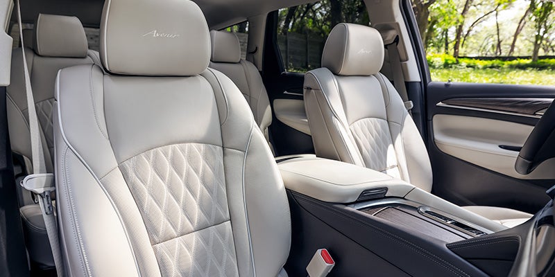 Front Seats of Buick Enclave
