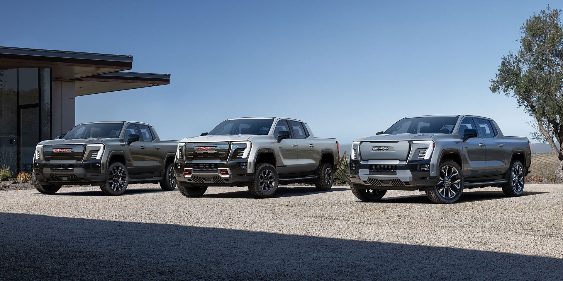 Lineup of GMC trucks - Hudson Buick GMC in Poughkeepsie, NY