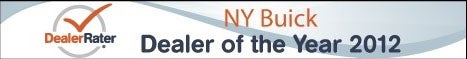 2012 Dealer of the Year Buick - Hudson Buick GMC in Poughkeepsie NY