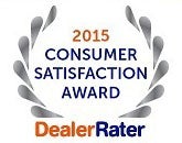 2015 Customer satisfaction Award by DealerRater - Hudson Buick GMC in Poughkeepsie NY