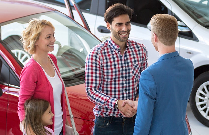 Customers meeting sales representative - Hudson Buick GMC in Poughkeepsie, NY